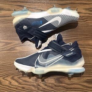 Nike Force Zoom Trout 7 Baseball Cleats Navy/White CI3134-403 Men’s Size 10.5